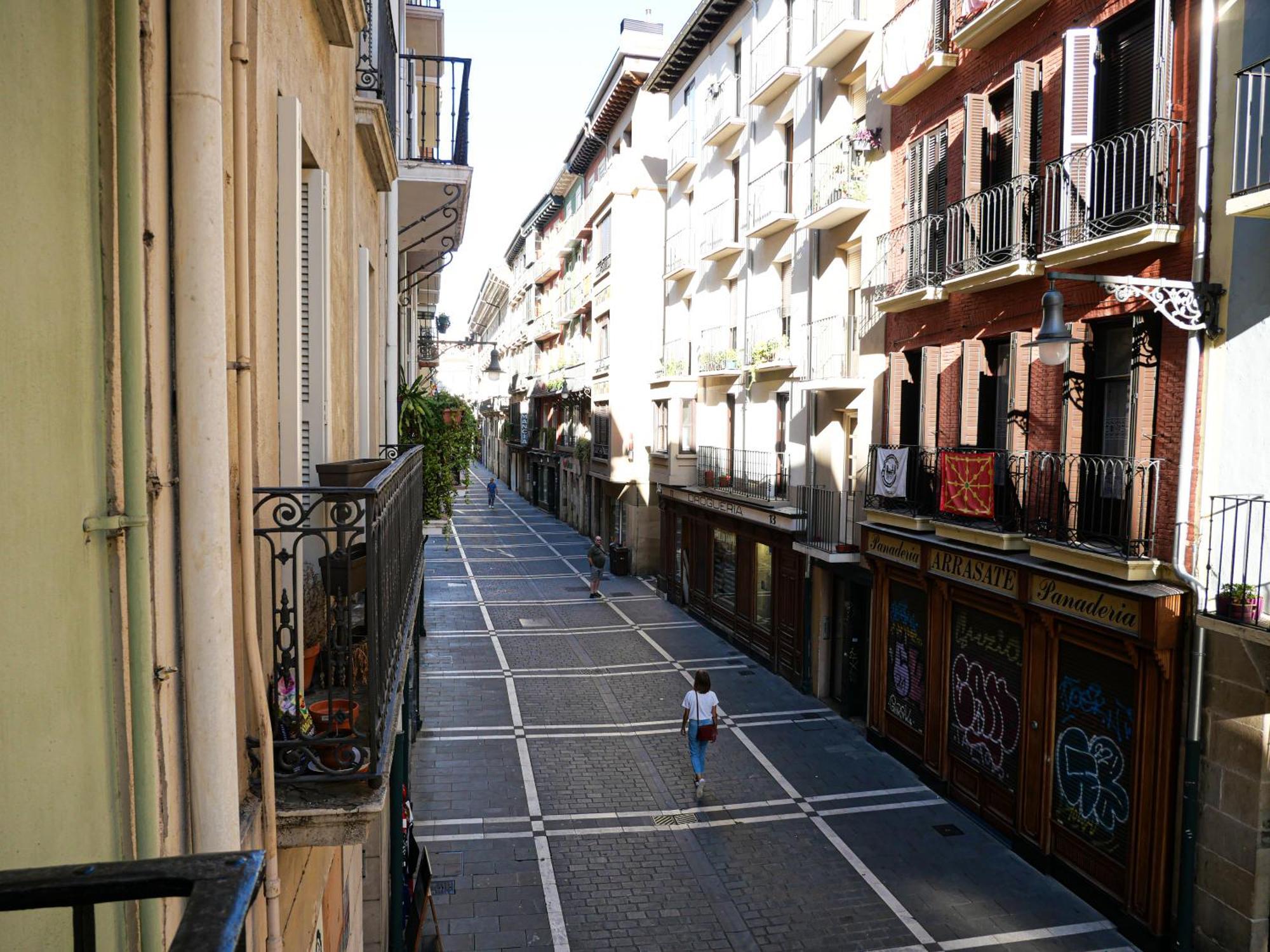 Espacioso Apartamento En El Centro De Pamplona Kültér fotó